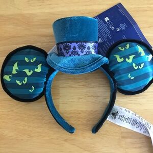 NWT Disney 50th Anniversary Mickey Main Attraction Haunted Mansion Ears Headband